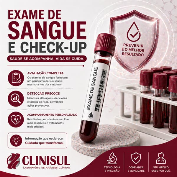 Exame de sangue no check-up: o que ele revela sobre sua saúde