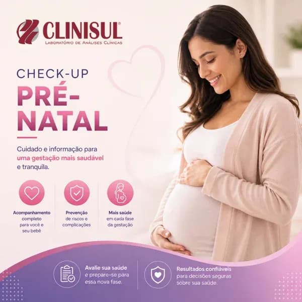 Imagem Check-up Pré-Natal | Clinisul