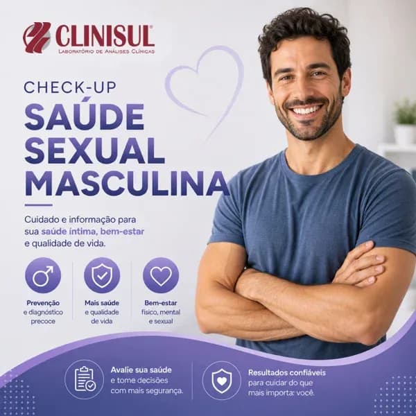 Imagem Check-up Saúde Sexual Masculina | Clinisul