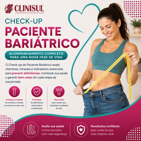Ilustração Check-up Paciente Bariátrico