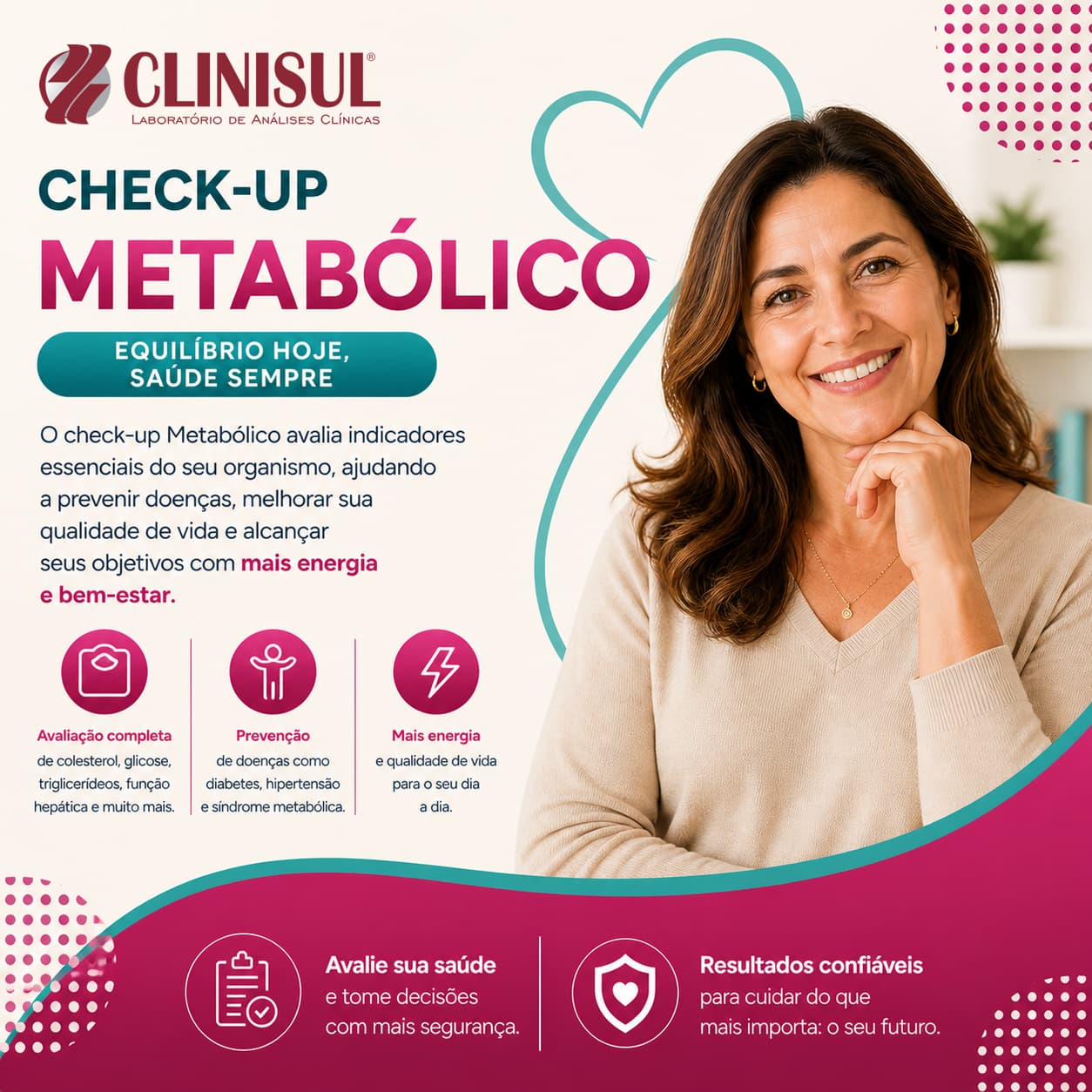 Ilustração Check-up Metabólico