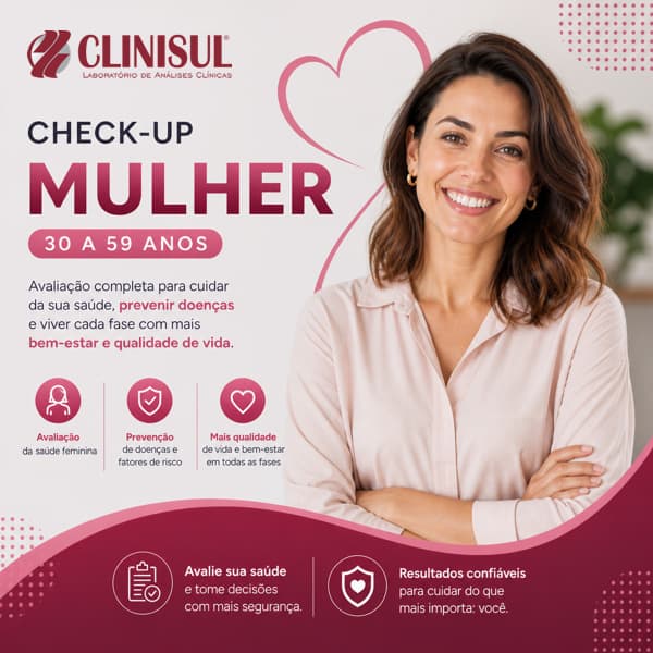 Ilustração Check-up Mulher