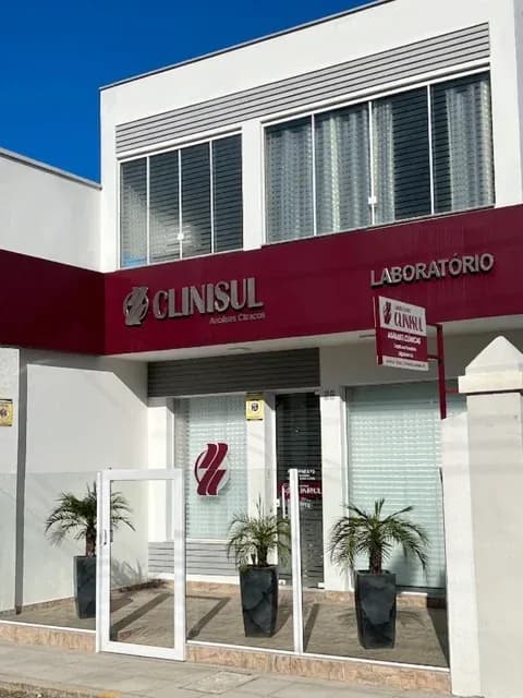 Fachada da unidade Clinisul Laguna