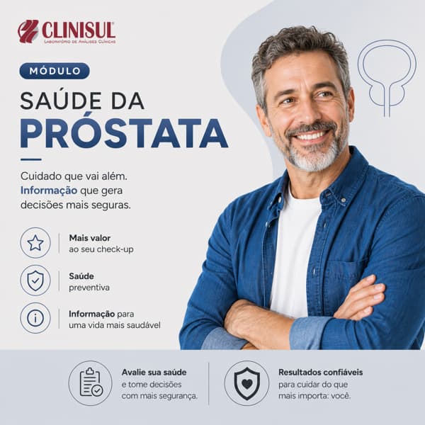 Ilustração Módulo Saúde da Próstata