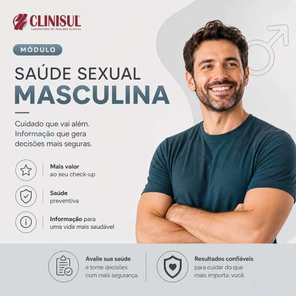 Ilustração Módulo Saúde Sexual Masculina