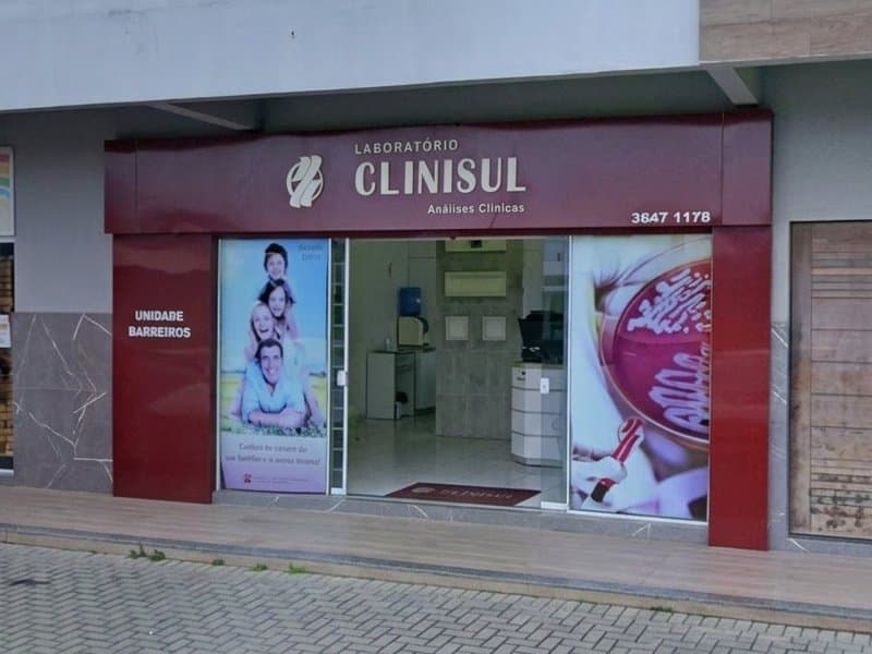 Fachada da unidade Clinisul Pescaria Brava