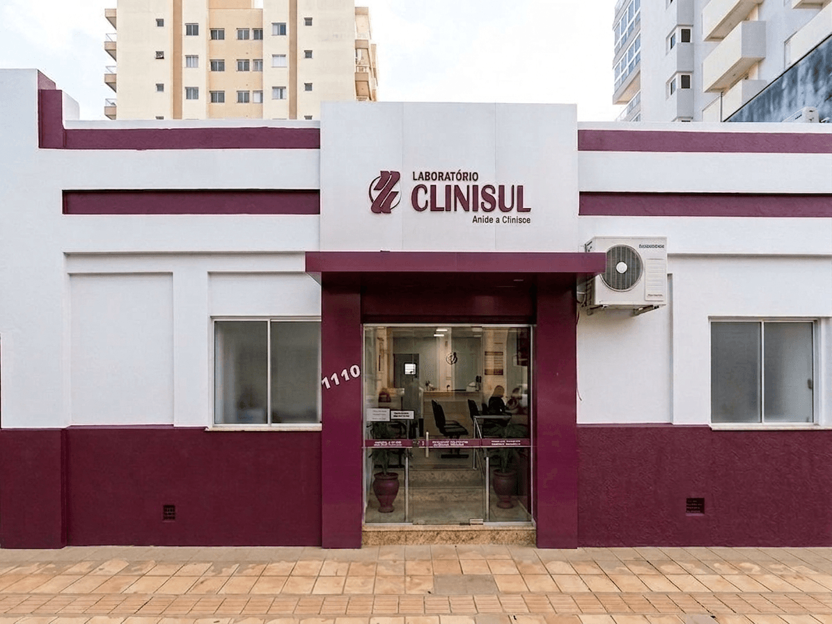 Fachada da unidade Clinisul Santo Ângelo
